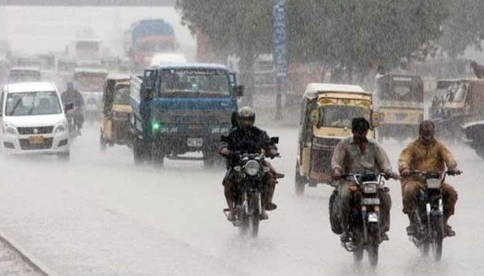 Heavy rain in Islamabad, likely to rain in Karachi from tomorrow File photo