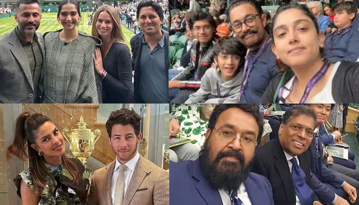 Appearances of famous showbiz personalities in Wimbledon final matches