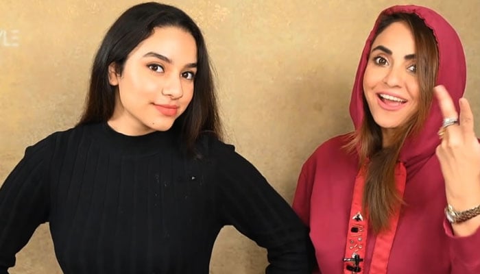 How does Nadia Khan want to relate to her daughter in the family? File photo