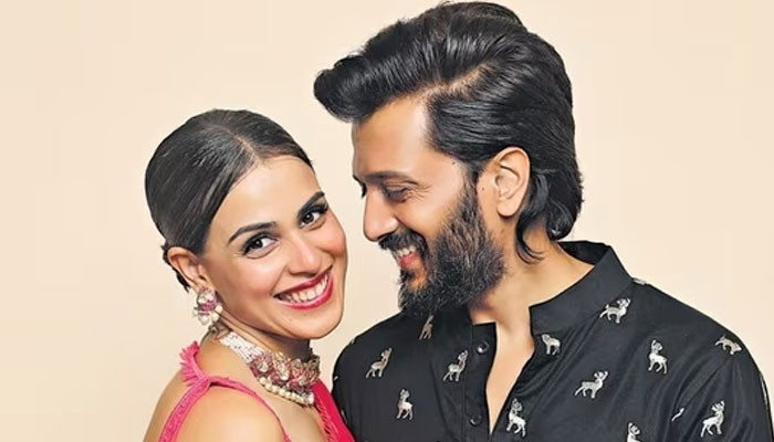 Did the husband forbid work in films?  Genelia's lips parted