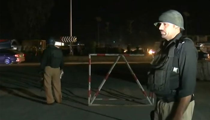 Peshawar Police thwarted the attack of 8 terrorists File photo