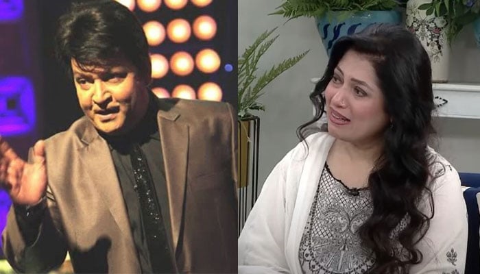Remembering Umar Sharif, wife Zareen Umar cried in the live show File photo