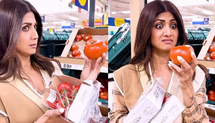 Shilpa Shetty's hilarious reaction to the rising price of tomatoes