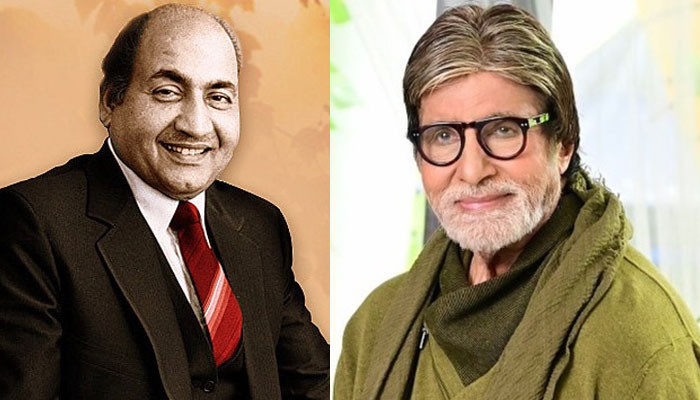 Why did Amitabh Bachchan stop Mohammad Rafi's flight at the last minute?