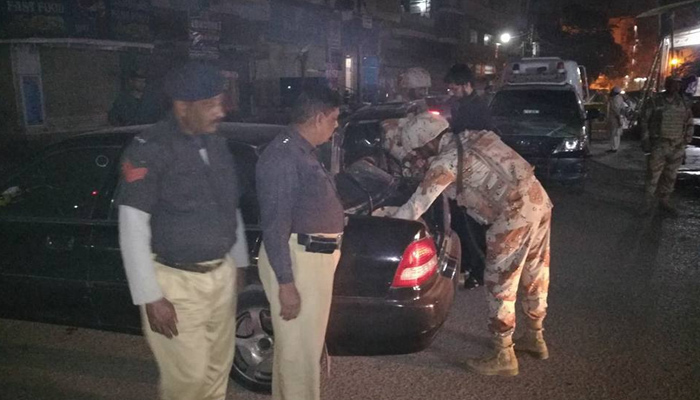 Decision to make flag march and snap checking more effective during Muharram in Karachi File photo