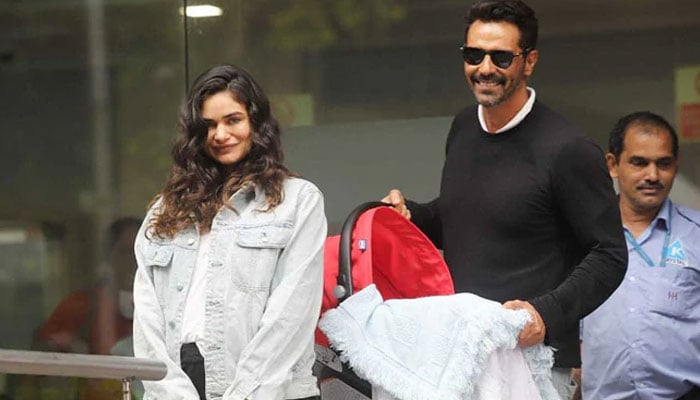 Birth of second son to Arjun Rampal File photo