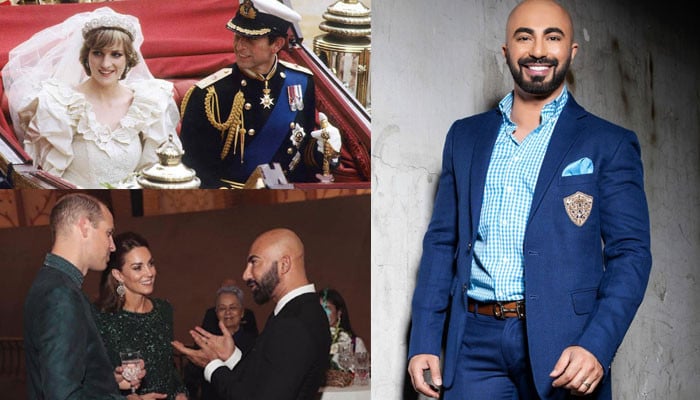 How did Princess Diana inspire Hasan Shahryar Yasin to become a fashion designer?