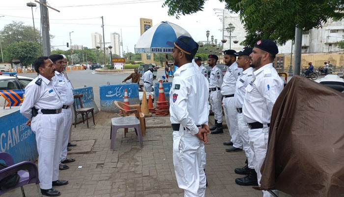 1256 new officers inducted into Karachi Traffic Police, deployed in field after basic training