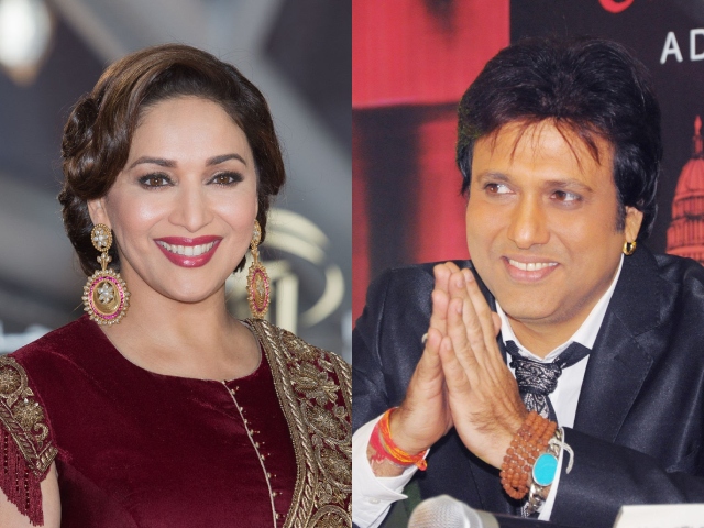 Govinda confesses his love to Madhuri Dixit