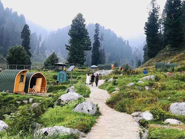 The newly merged districts of KP became tourist hubs on Eid