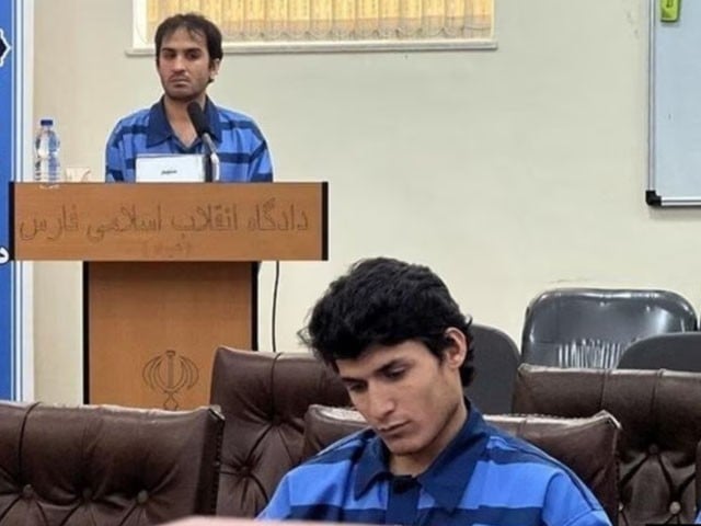 Iran; Public hanging of 2 Afghan citizens for the attack on Shah Chirag Mazar