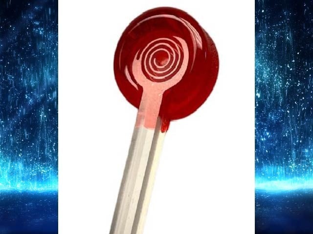 American experts have created a real lollipop called CandyCollect that can identify diseases in saliva.  Photo: Courtesy of the University of Washington 