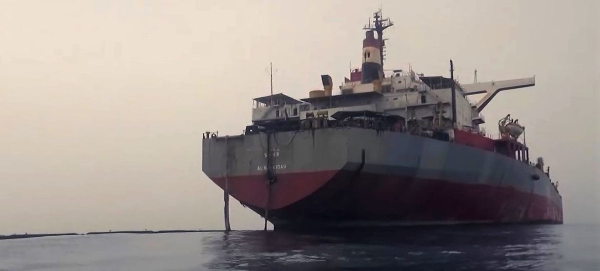 The FSO Safer, moored off Yemen