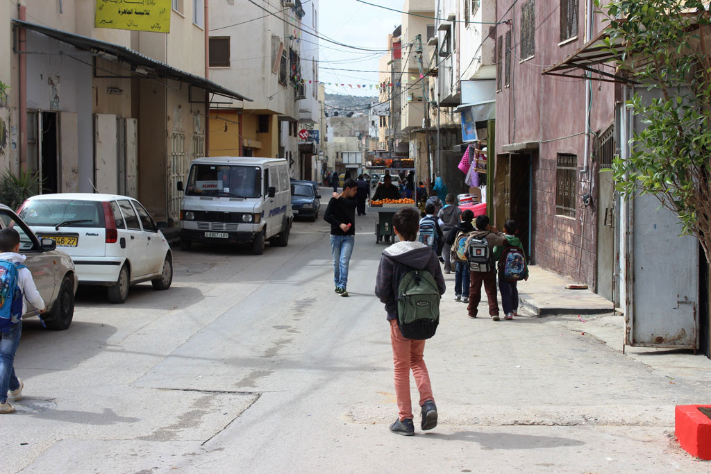 Jenin refugee camp borders the Jenin municipality and is the northernmost camp in the West Bank. Jenin refugee camp borders the Jenin municipality and is the northernmost camp in the West Bank.