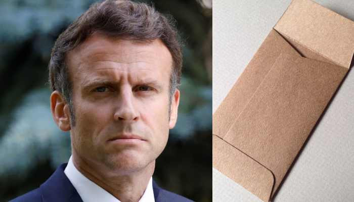 A severed finger was found in a letter received by the French president