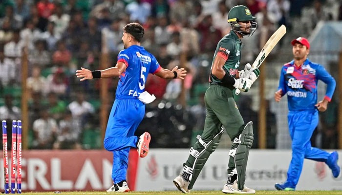 Afghanistan defeated Bangladesh in ODI series