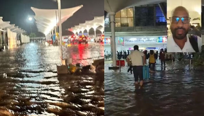 Ahmedabad airport flooded due to rain, Modi faces criticism