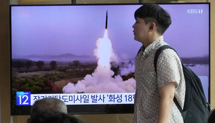 America condemns North Korea's intercontinental ballistic missile test