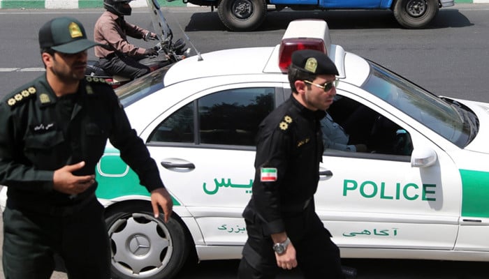 An attack on a police station in Zahedan, Iran