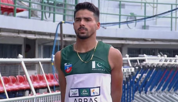 Asian Athletics Championships, Shajar Abbas reached the semi-finals of the 200m race