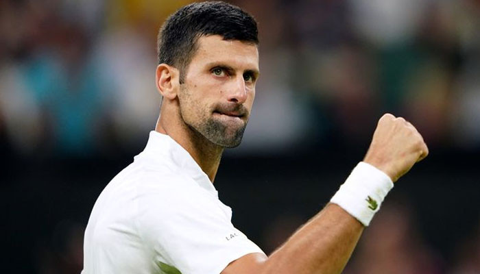 At the Wimbledon Tennis Championships, Djokovic reached the semi-finals