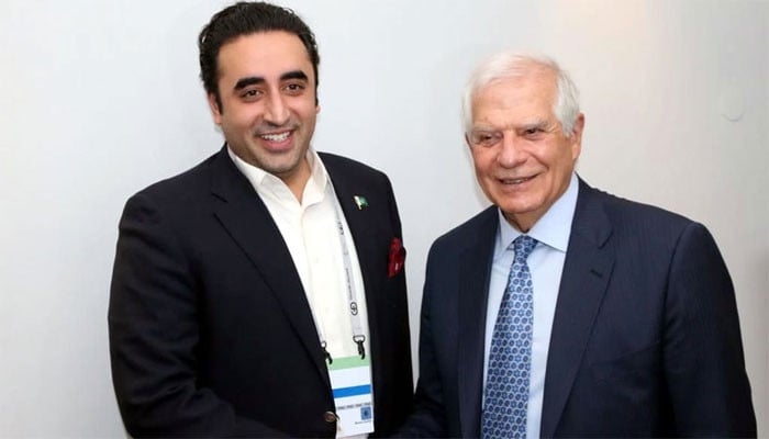 Bilawal Bhutto's contact with EU High Representative Josep Borel