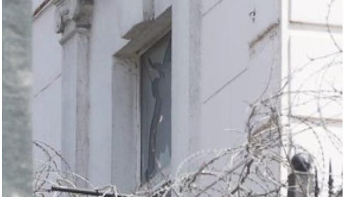 Chinese consulate building damaged in Russian airstrikes