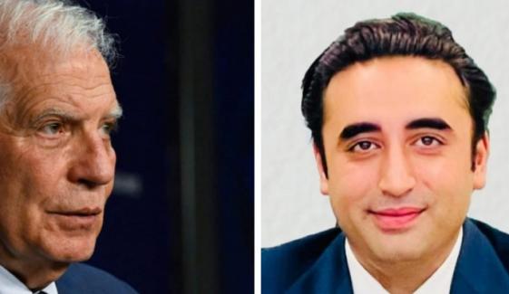 Foreign Minister Bilawal Bhutto's telephonic contact with the head of European Foreign Affairs