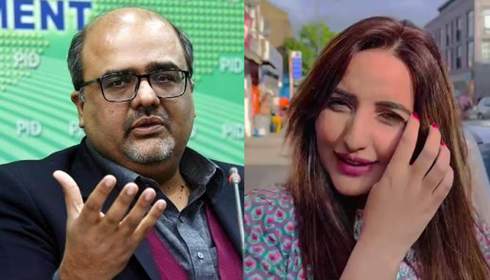 Hareem Shah reached London in search of Shahzad Akbar