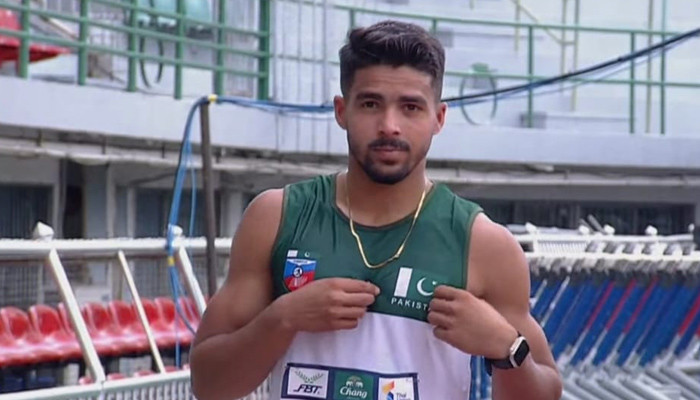 In the Asian Athletics Championship, Shajar Abbas qualified for the semi-final of 100 meters