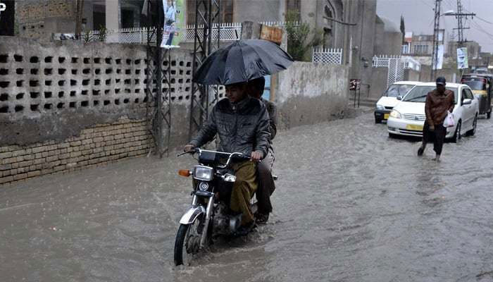 Monsoon rains continue in different districts of Balochistan