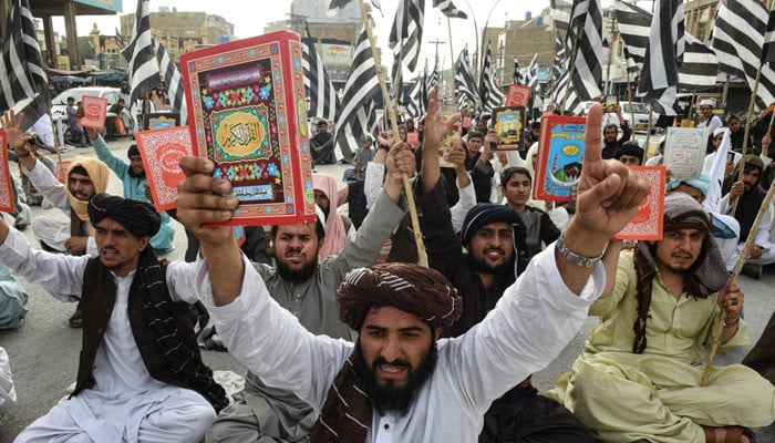 Nationwide protests against desecration of Quran