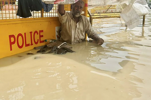 New Delhi: The Supreme Court, Chief Minister's House and Assembly Hall were also not safe from the floods