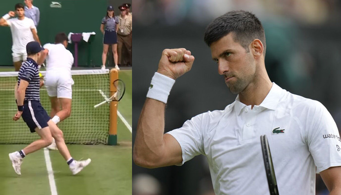 Novak Djokovic fined for throwing tantrums in Wimbledon final