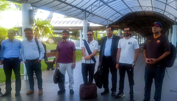 PCB delegation reached Sri Lanka