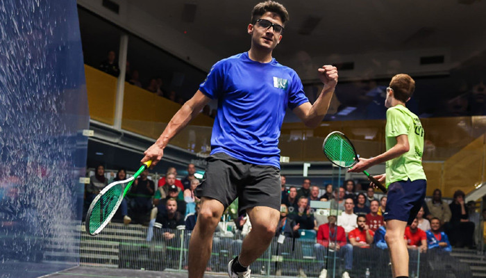 Pakistan's Hamza Khan won the World Junior Squash Championship