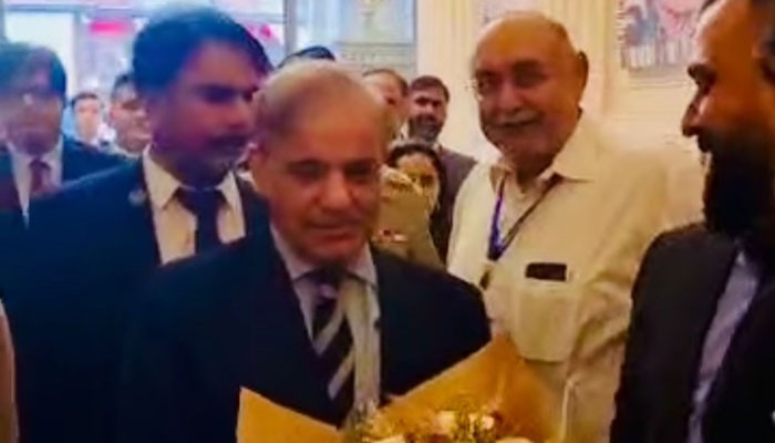 Prime Minister Shehbaz Sharif congratulated the officials of PML-N