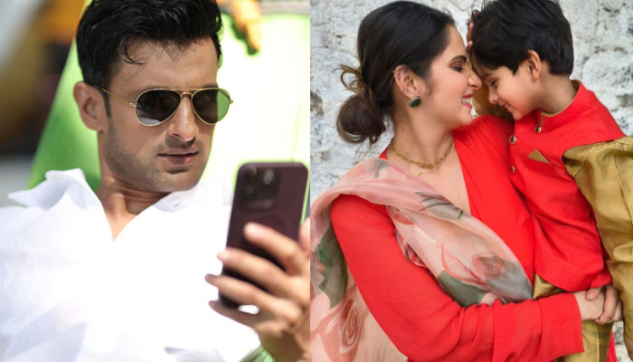 Selfie with Sania Mirza's son in red couple, Shoaib Malik alone in Sialkot