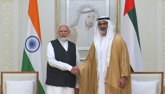 Signing of 3 MoUs between UAE and India