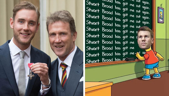 Stuart Broad's father faces heavy criticism for mocking David Warner