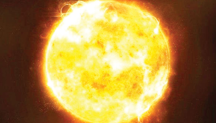 "Sun" is the great source and outlet of life and energy on the planet