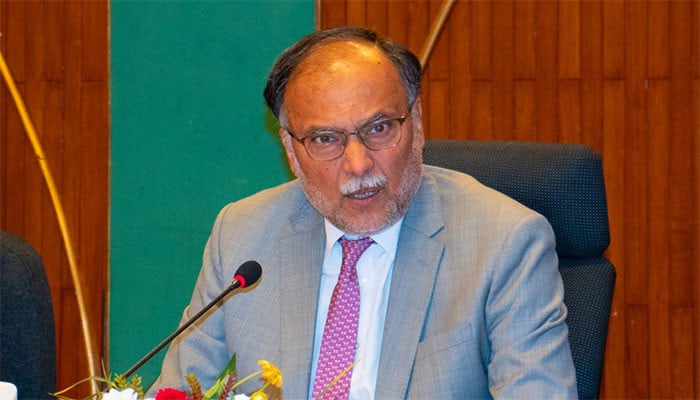 The government will leave on time after which the Election Commission will announce the schedule, Ahsan Iqbal