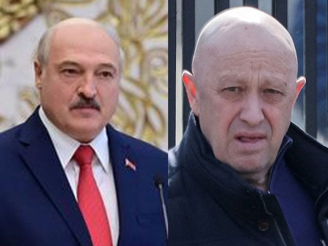 The head of the rebel group Prigozhin went back to Russia with his colleagues, President Bela Rus