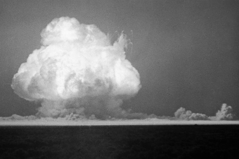 The world's first nuclear test, radiation effects reached 46 US states