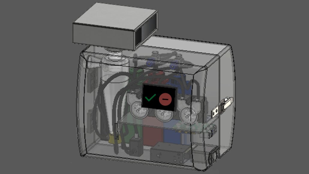 This device can identify the coronavirus in the air within minutes