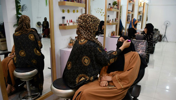 Thousands of beauty parlors were forcibly closed in Afghanistan