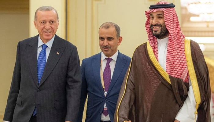 Turkish President Recep Tayyip Erdogan arrived in Saudi Arabia