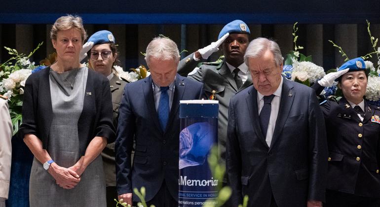 UN remembers 77 personnel who died in the line of duty last year