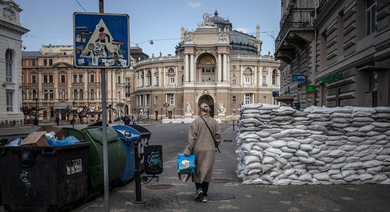 UN strongly condemns Russian strikes in Odesa, Ukraine