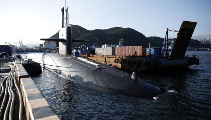 US nuclear submarine arrives in South Korea, North Korea condemns